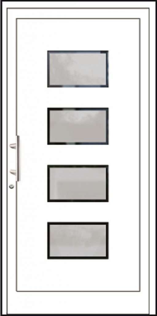 Aluminium-Haustüren Aktion Basic Class Modell Nilda